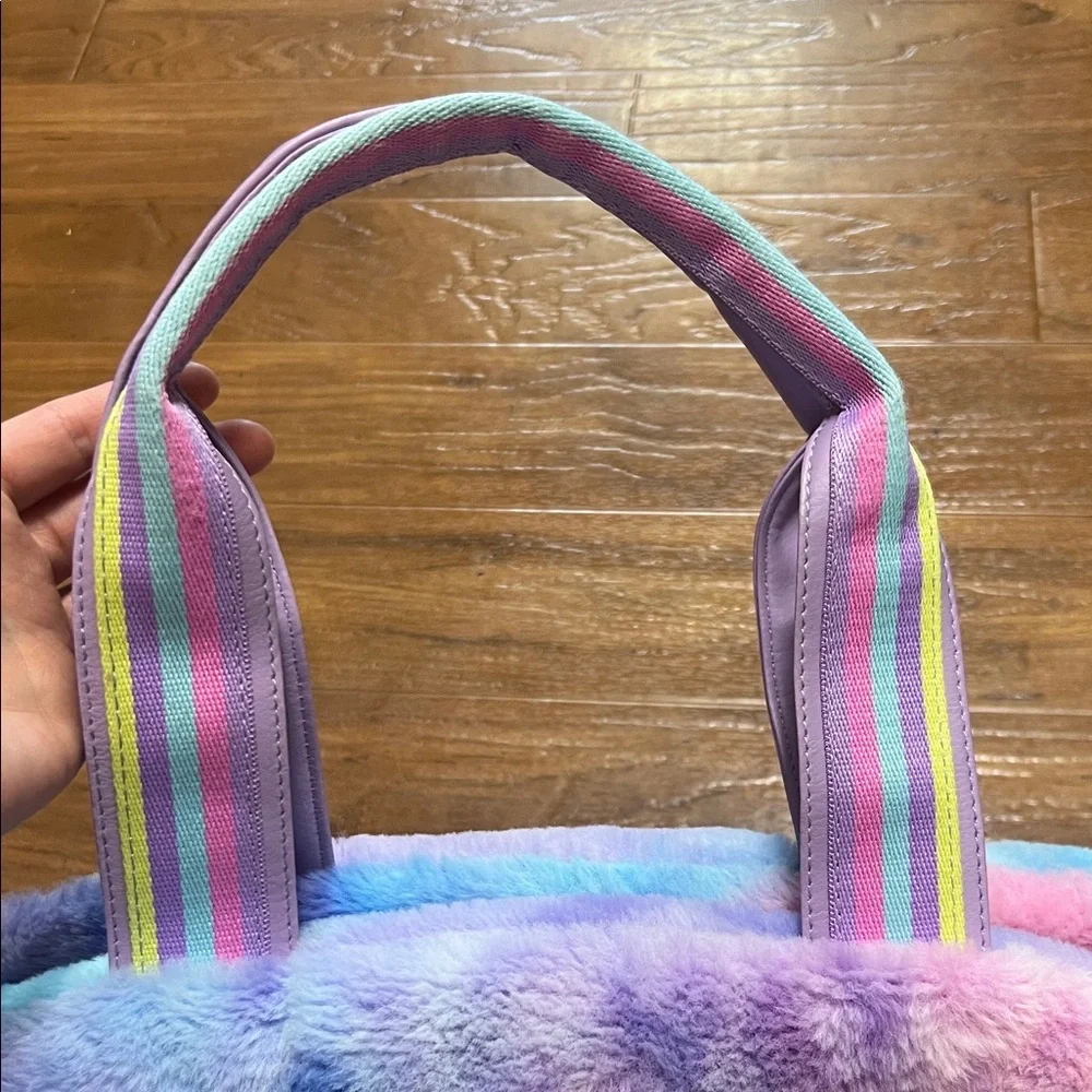Colorful Dance Furry Bag